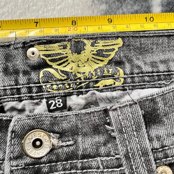 West49 Grey Skinny Jeans - Picture 5 of 6